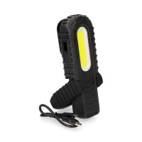 LANTERNA DE TRABALHO LED RECARREGÁVEL COM USB. COM GANCHO + ÍMÃ + SUPORTE. COB 5W 300 Lm / 3W 90 Lm LANTERNA DE TRABALHO LED RECARREGÁVEL COM USB. COM GANCHO + ÍMÃ + SUPORTE. COB 5W 300 Lm / 3W 90 Lm