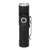 LANTERNA MINI LED 8W 450lm CORPO EM ALUMÍNIO, CABEÇA ENDEREÇÁVEL. RECARREGÁVEL
