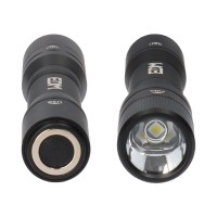 LANTERNA 1 LED 20W CORPO DE ALUMÍNIO RECARREGÁVEL + FUNÇÃO POWER BANK 1800lm