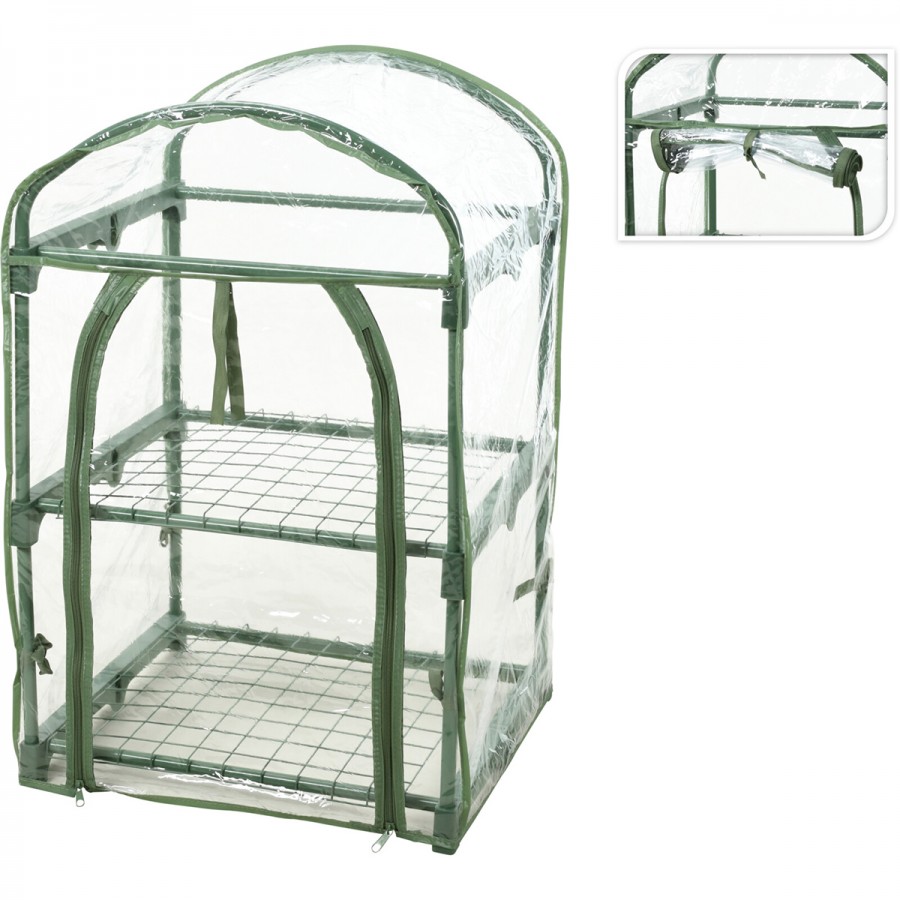 MINI ESTUFA VERDE – 50x45x84cm MINI ESTUFA VERDE – 50x45x84cm