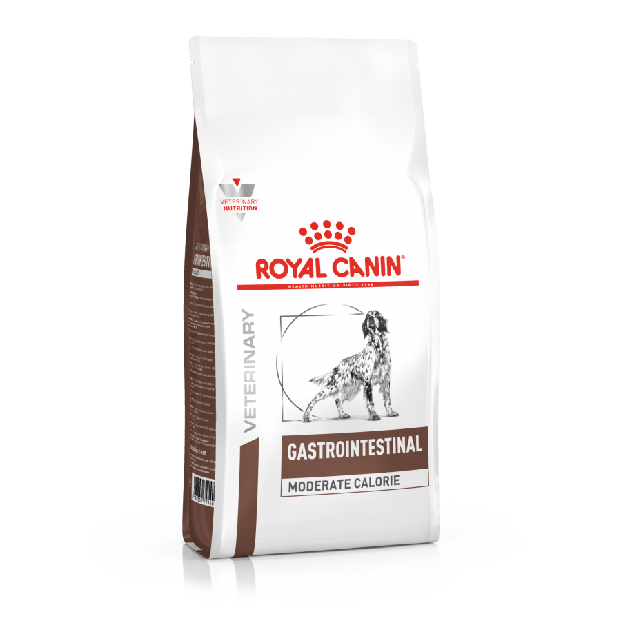 ROYAL CANIN VET CAO ADULTO GASTROINTESTINAL MODERATE CALORIE - 15KG ROYAL CANIN VET CAO ADULTO GASTROINTESTINAL MODERATE CALORIE - 15KG