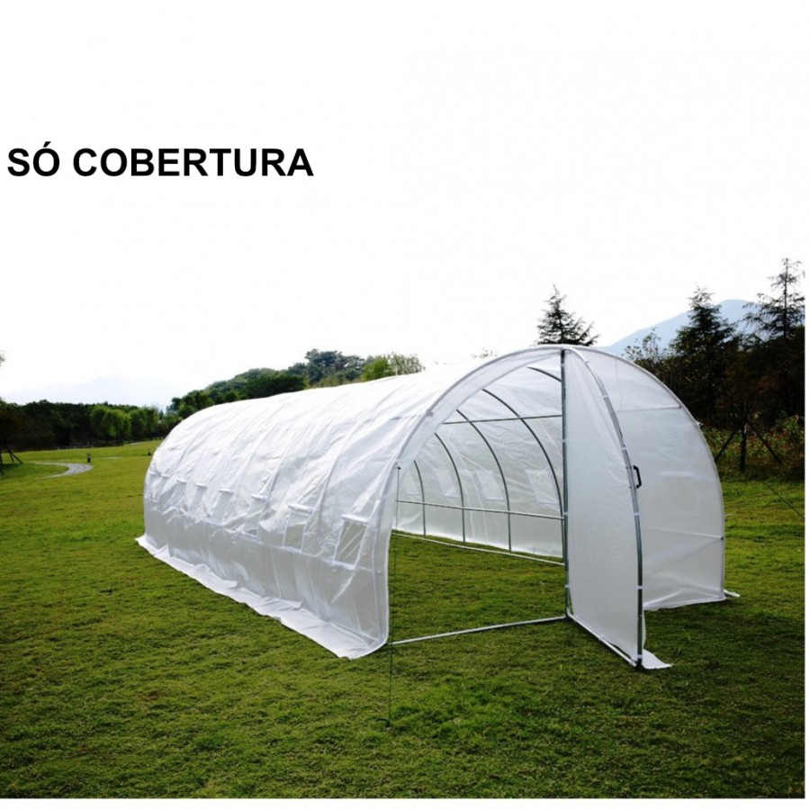 COBERTURA SUBSTITUIÇÃO ESTUFA 8X3 M C/ PORTA METAL COBERTURA SUBSTITUIÇÃO ESTUFA 8X3 M C/ PORTA METAL