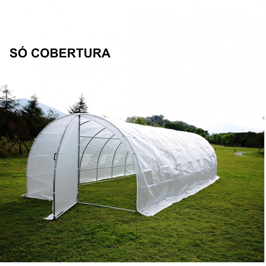 COBERTURA SUBSTITUIÇÃO ESTUFA 6X3 M C/ PORTA METAL COBERTURA SUBSTITUIÇÃO ESTUFA 6X3 M C/ PORTA METAL