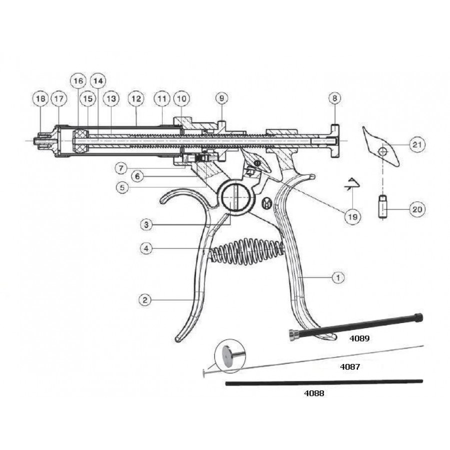 CONJUNTO DE VEDANTE E EMBOLO PARA SERINGA SEMIAUTOMATICA ROUX REVOLVER 30 ML- 50ML. L. LOCK CONJUNTO DE VEDANTE E EMBOLO PARA SERINGA SEMIAUTOMATICA ROUX REVOLVER 30 ML- 50ML. L. LOCK