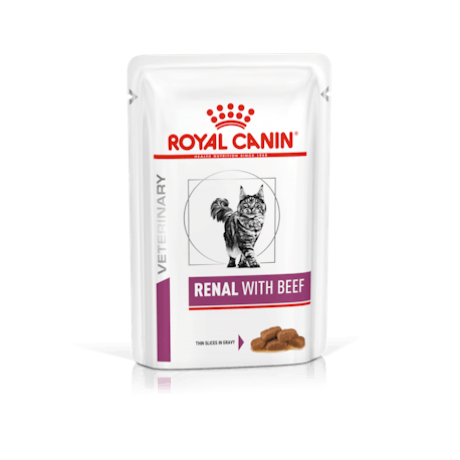 ROYAL CANIN VET WET GATO RENAL VACA (12X85G) ROYAL CANIN VET WET GATO RENAL VACA (12X85G)