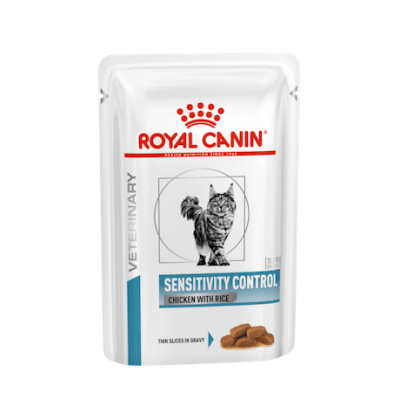 ROYAL CANIN VET  WET GATO SENSITIVITY CONTROL (12X85G)