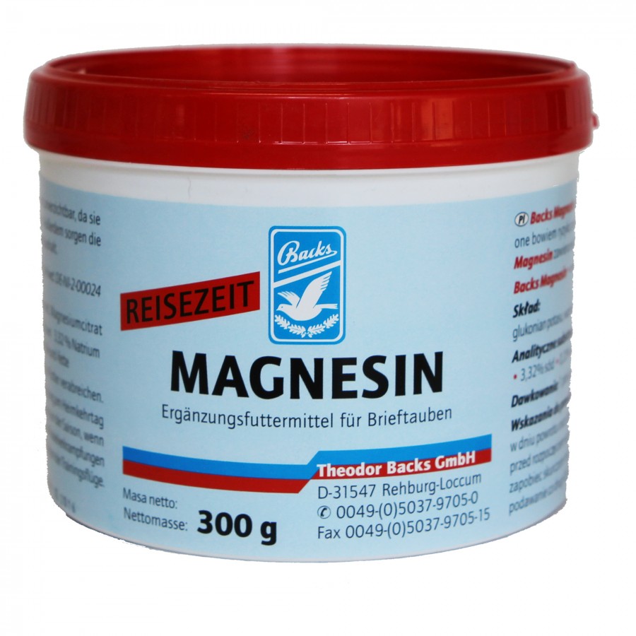 BACKS MAGNESIN 300 GR BACKS MAGNESIN 300 GR