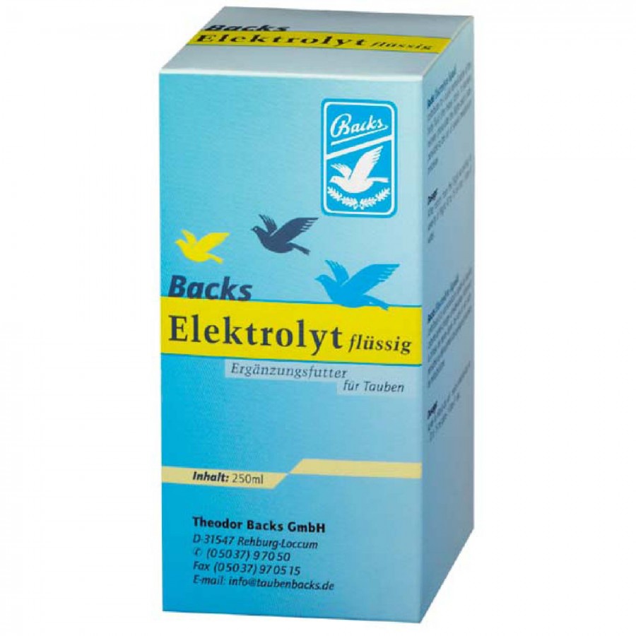 BACKS ELECTROLITOS 250 ML BACKS ELECTROLITOS 250 ML