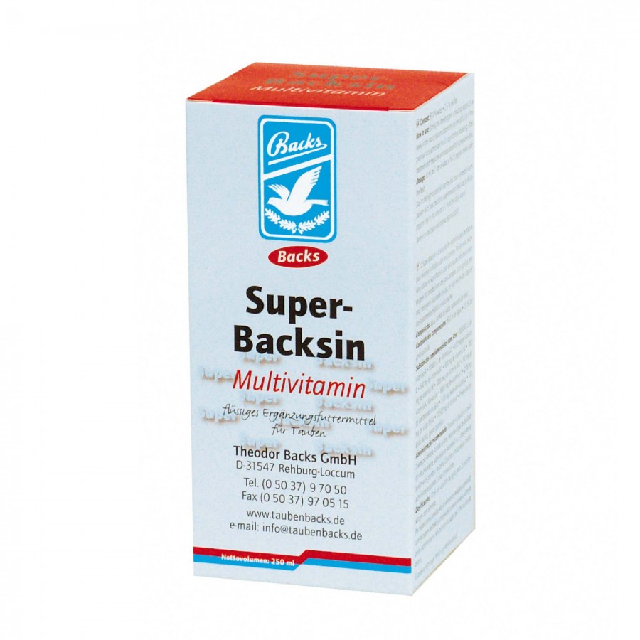 BACKS SUPER BACKSIN 250 ML BACKS SUPER BACKSIN 250 ML