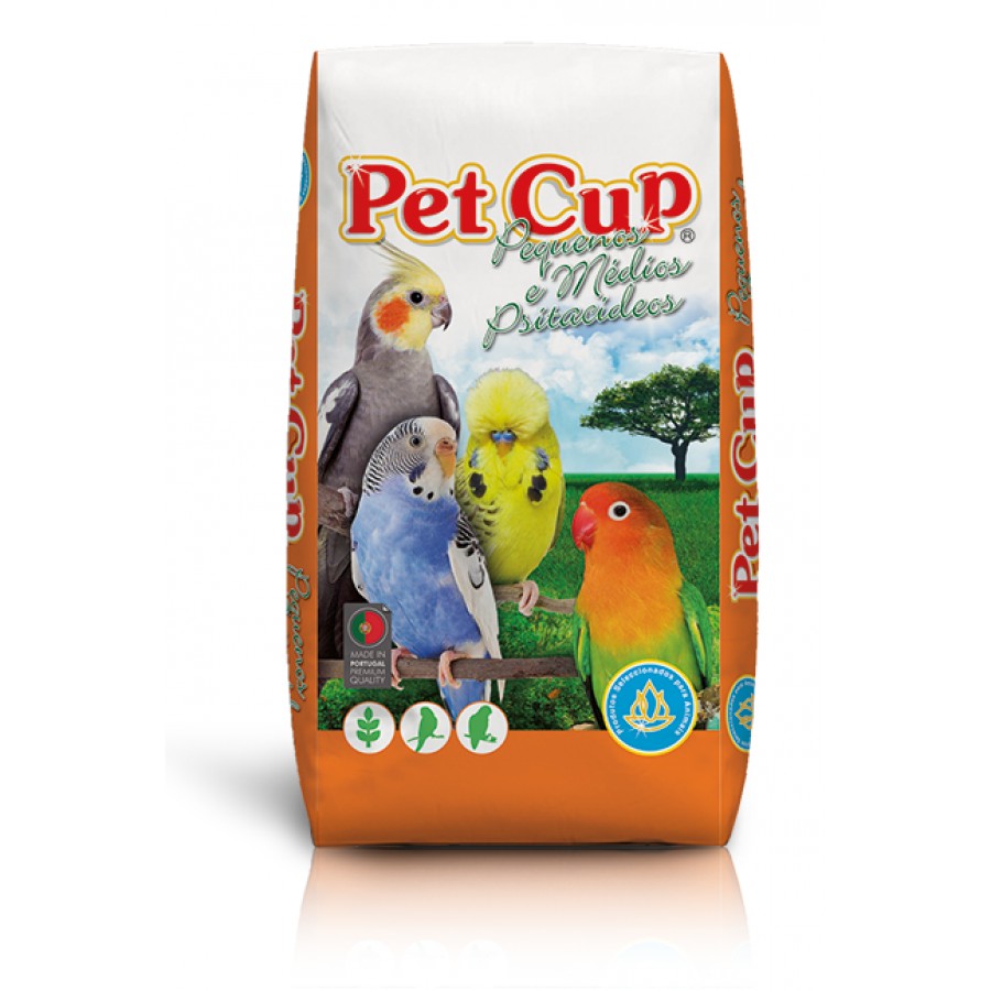 PETCUP MISTURA DE AGAPORNIS PREMIUM - 20 KG PETCUP MISTURA DE AGAPORNIS PREMIUM - 20 KG