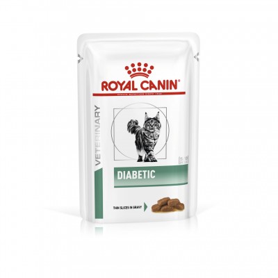 ROYAL CANIN VET  WET GATO DIABETIC (12X85G)