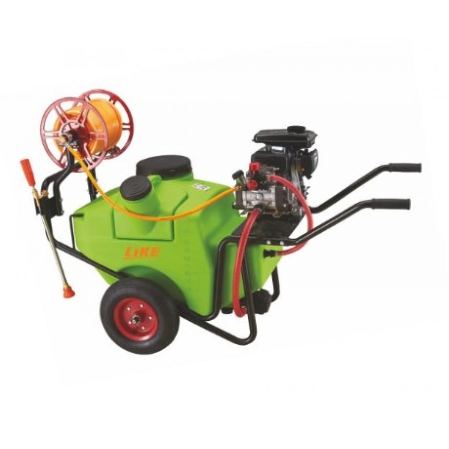 LIKE MOTOPULVERIZADOR 20 BAR 100 LT C/ENROLADOR 50 MT MANGUEIRA