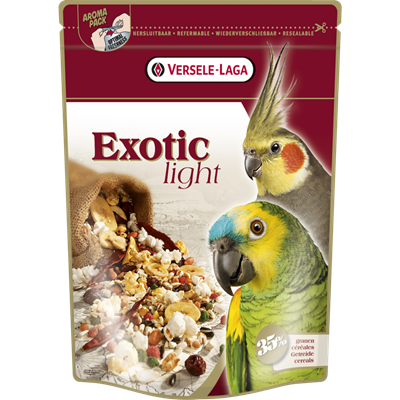 PRESTIGE PAPAGAIOS E CATURRAS EXOTIC LIGHT - 750 GR