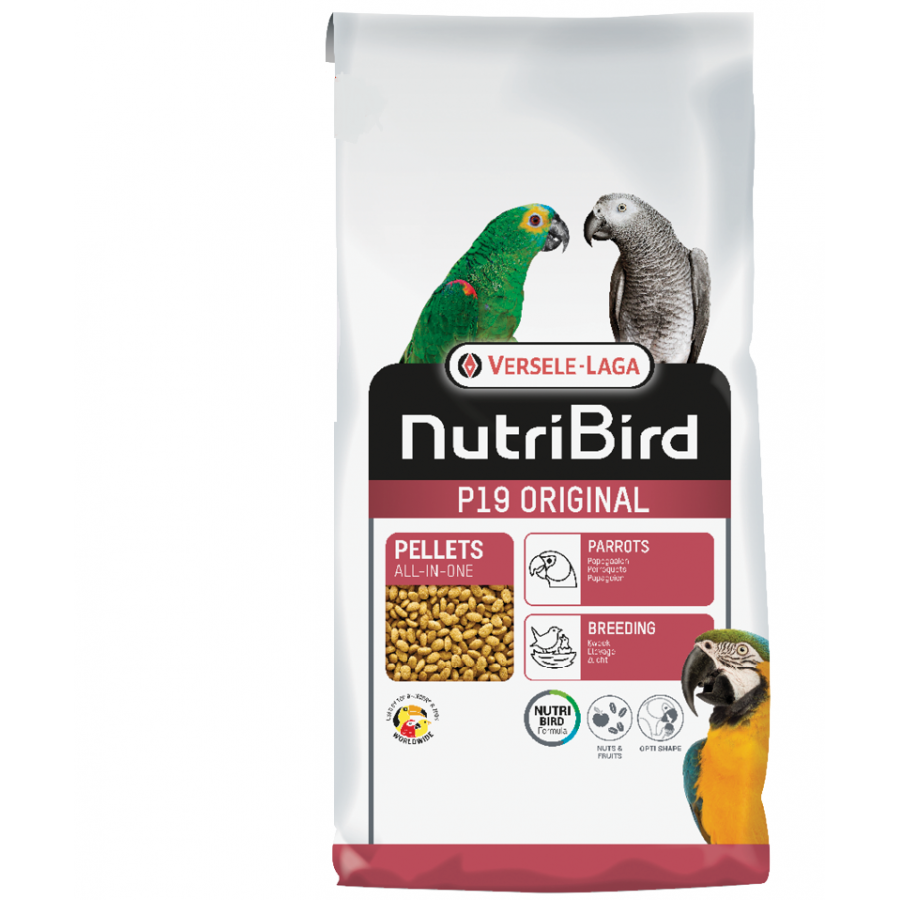 NUTRIBIRD P 19 ORIGINAL PAPAGAIOS - 10 KG NUTRIBIRD P 19 ORIGINAL PAPAGAIOS - 10 KG