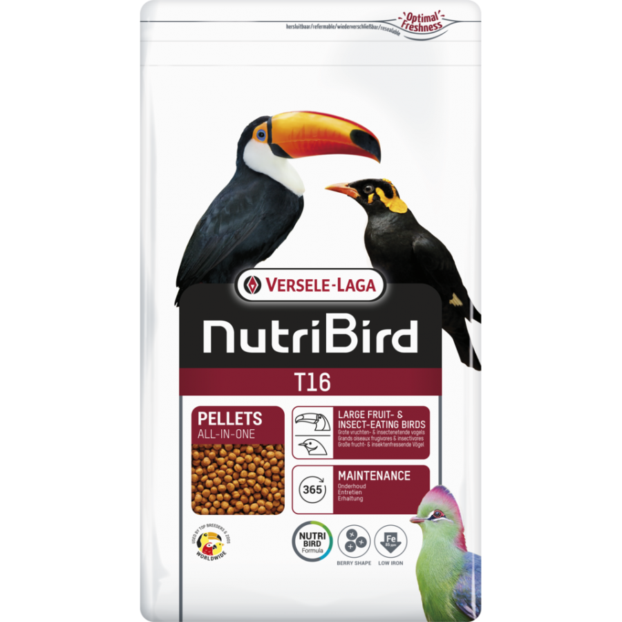 NUTRIBIRD T 16 ORIGINAL TUCANOS - 10 KG NUTRIBIRD T 16 ORIGINAL TUCANOS - 10 KG