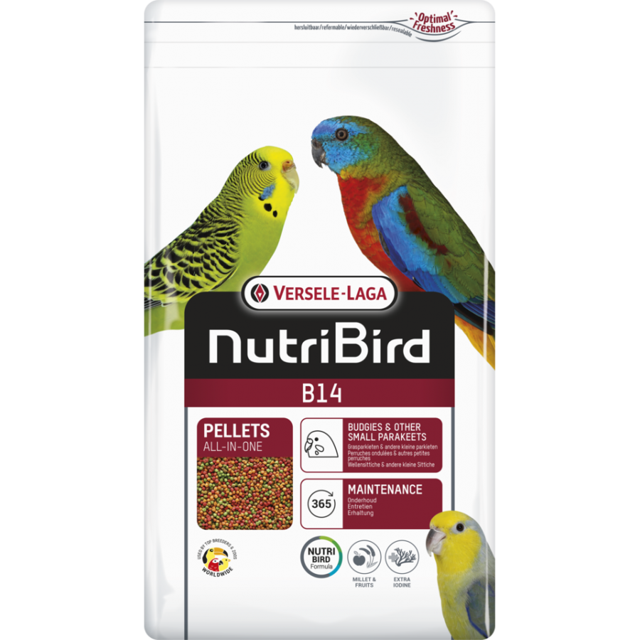 NUTRIBIRD B 14 ORIGINAL PERIQUITOS - 800 GR NUTRIBIRD B 14 ORIGINAL PERIQUITOS - 800 GR