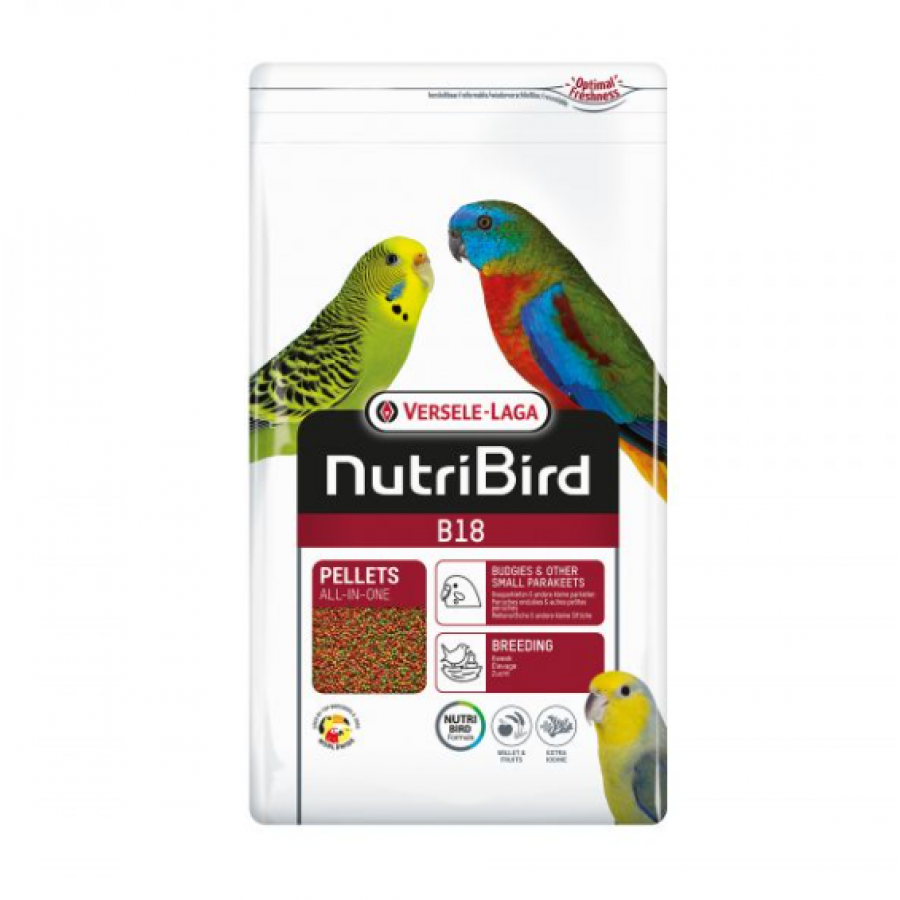 NUTRIBIRD B 18 ORIGINAL PERIQUITOS - 3 KG