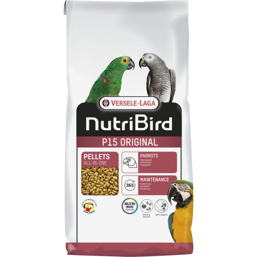 NUTRIBIRD P 15 ORIGINAL PAPAGAIOS - 3 KG NUTRIBIRD P 15 ORIGINAL PAPAGAIOS - 3 KG