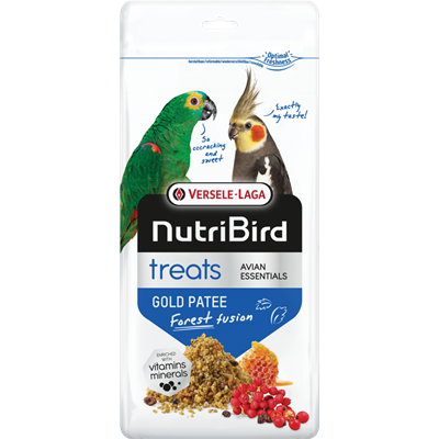 NUTRIBIRD PAPA HUMIDA GRANDES PSITACIDEOS GOLD PATE FOREST - 250 GR
