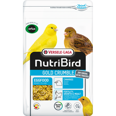 NUTRIBIRD PAPA AMARELA SECA GOLD CRUMBLE - 1 KG