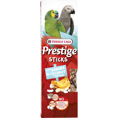 PRESTIGE BARRITAS BANANA COCO P/PAPAGAIOS