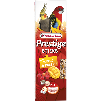 PRESTIGE BARRITAS MANGA ROSA MUSQUETA P/AGAPORNIS