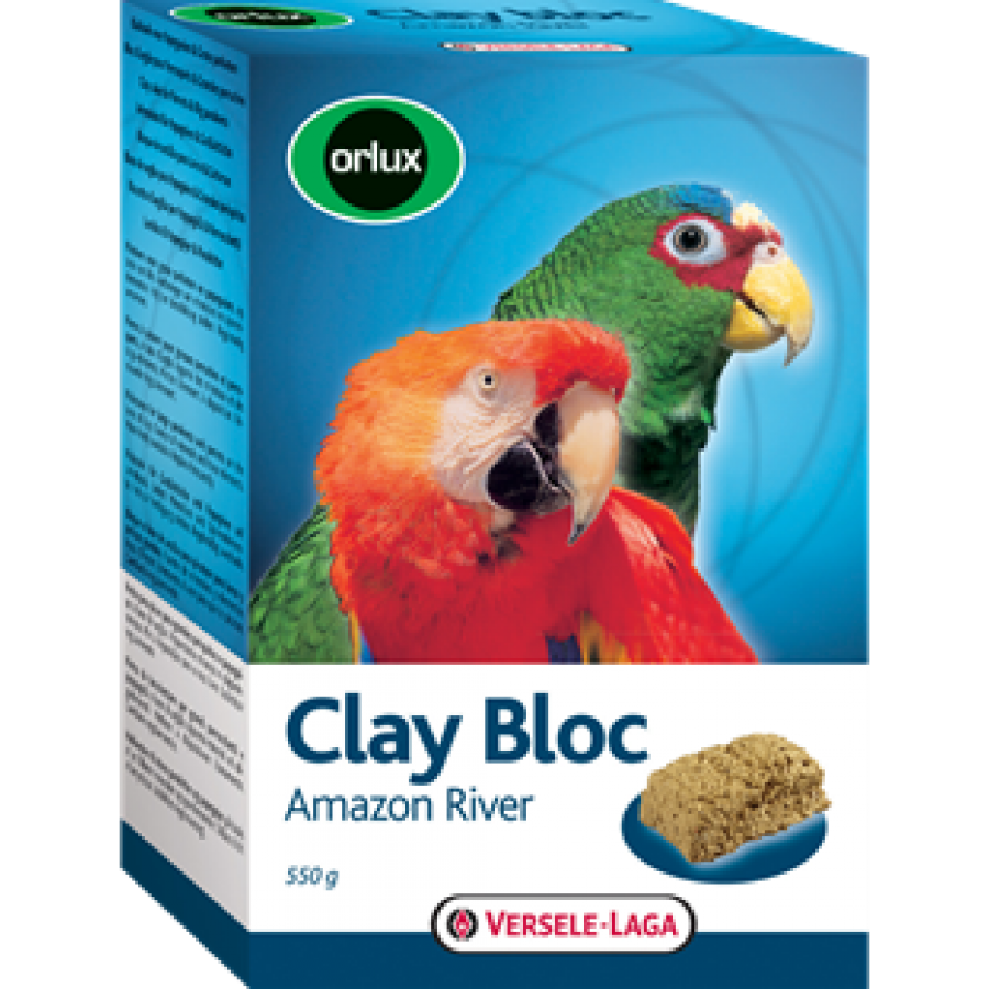 ORLUX BLOCO ARGILOSO PAPAGAIOS CLAY BLOC - 550 GR ORLUX BLOCO ARGILOSO PAPAGAIOS CLAY BLOC - 550 GR