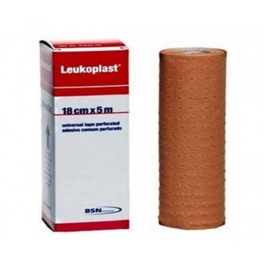 ADESIVO PERFURADO LEUKOPLAST 5M*18 CM ADESIVO PERFURADO LEUKOPLAST 5M*18 CM