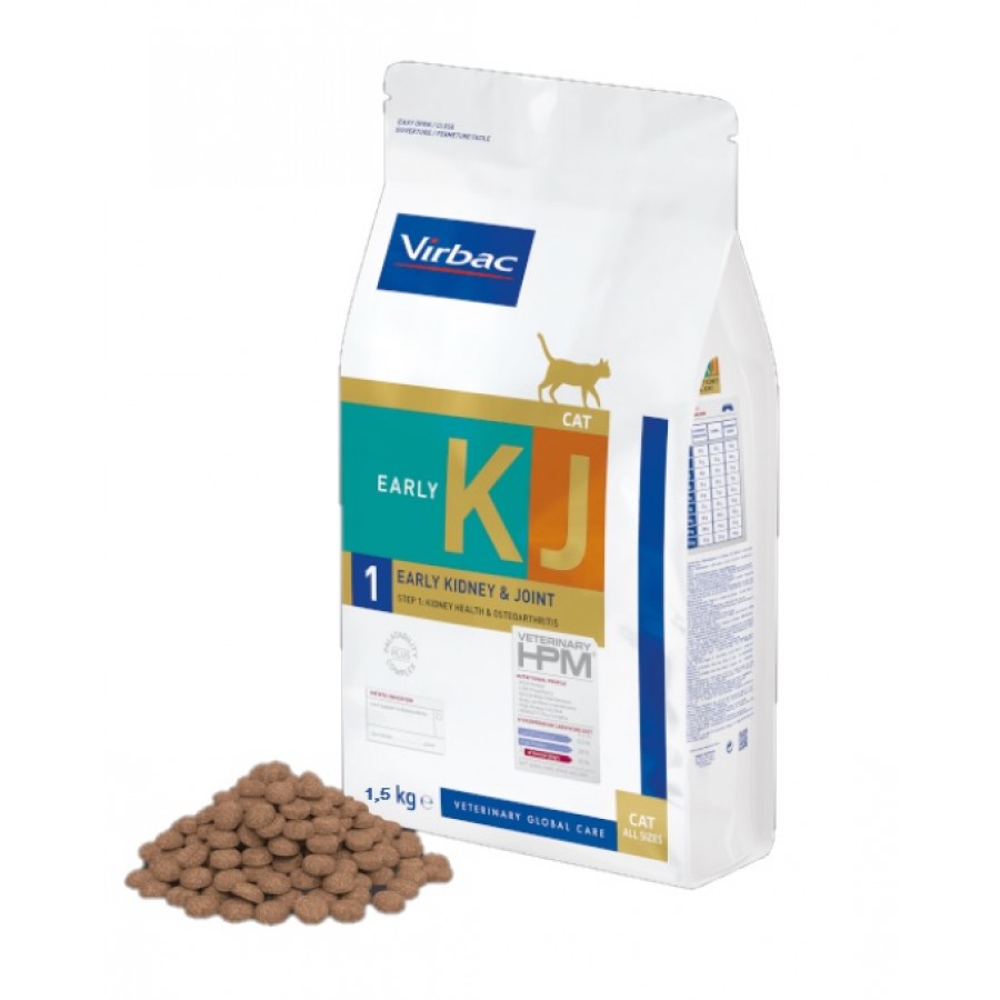 VIRBAC HPM KJ1 GATO EARLY KIDNEY & JOINT - 1,5KG VIRBAC HPM KJ1 GATO EARLY KIDNEY & JOINT - 1,5KG