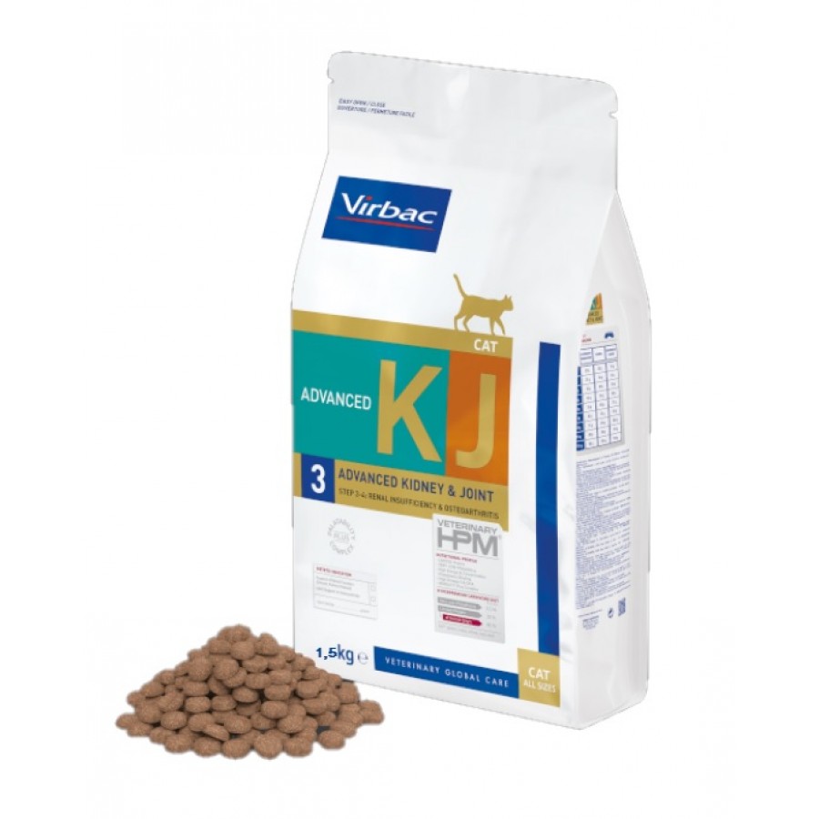 VIRBAC HPM KJ3 GATO ADVANCE KIDNEY & JOINT - 1,5KG