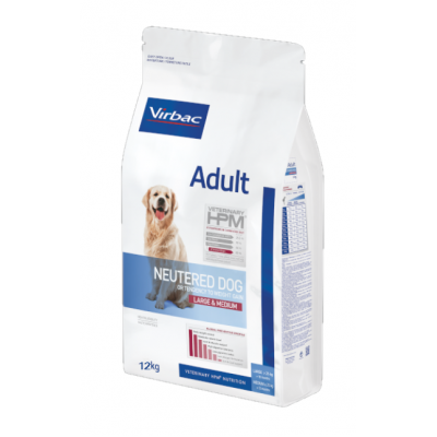 VIRBAC HPM CAO ADULTO NEUTERED LARGE & MEDIUM  - 12KG