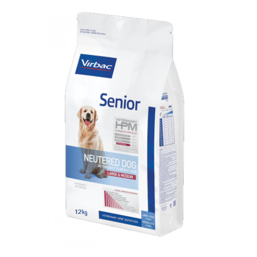 VIRBAC HPM CAO SENIOR  NEUTERED LARGE & MEDIUM  - 12KG