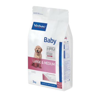 VIRBAC HPM CAO BABY LARGE & MEDIUM  - 3KG