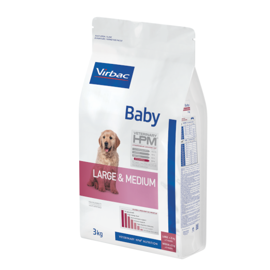 VIRBAC HPM CAO BABY LARGE & MEDIUM - 3KG VIRBAC HPM CAO BABY LARGE & MEDIUM - 3KG
