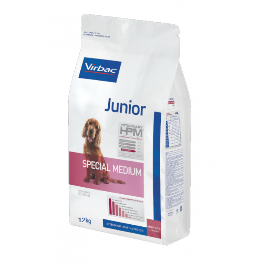 VIRBAC HPM CAO JUNIOR SPECIAL MEDIUM - 12KG VIRBAC HPM CAO JUNIOR SPECIAL MEDIUM - 12KG