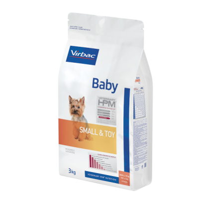 VIRBAC HPM CAO BABY SMALL & TOY  - 3KG