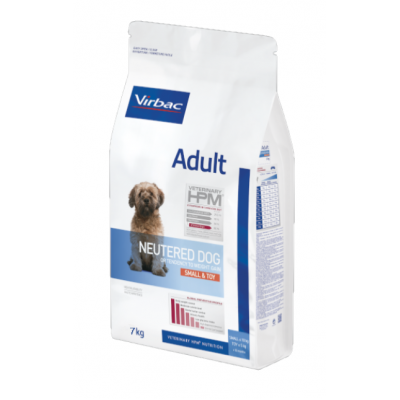 VIRBAC HPM CAO ADULTO NEUTERED SMALL & TOY  - 7KG