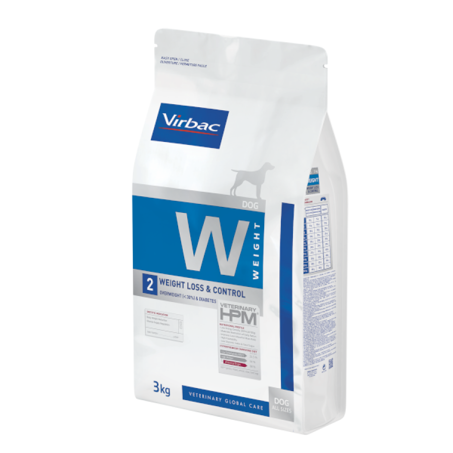 VIRBAC HPM W2 CAO WEIGHT LOSS & CONTROL - 3KG