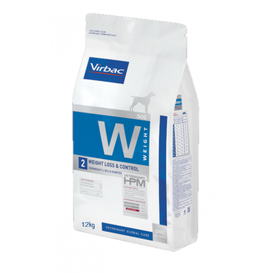 VIRBAC HPM W2 CAO WEIGHT LOSS & CONTROL - 12 KG