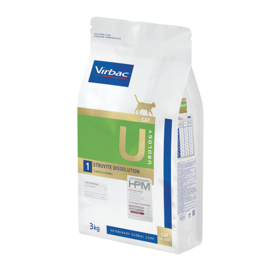 VIRBAC HPM U1 GATO STRUVITE DISSOLUTION - 3KG VIRBAC HPM U1 GATO STRUVITE DISSOLUTION - 3KG
