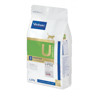 VIRBAC HPM U3 GATO  URINARY  WIB - 1,5KG