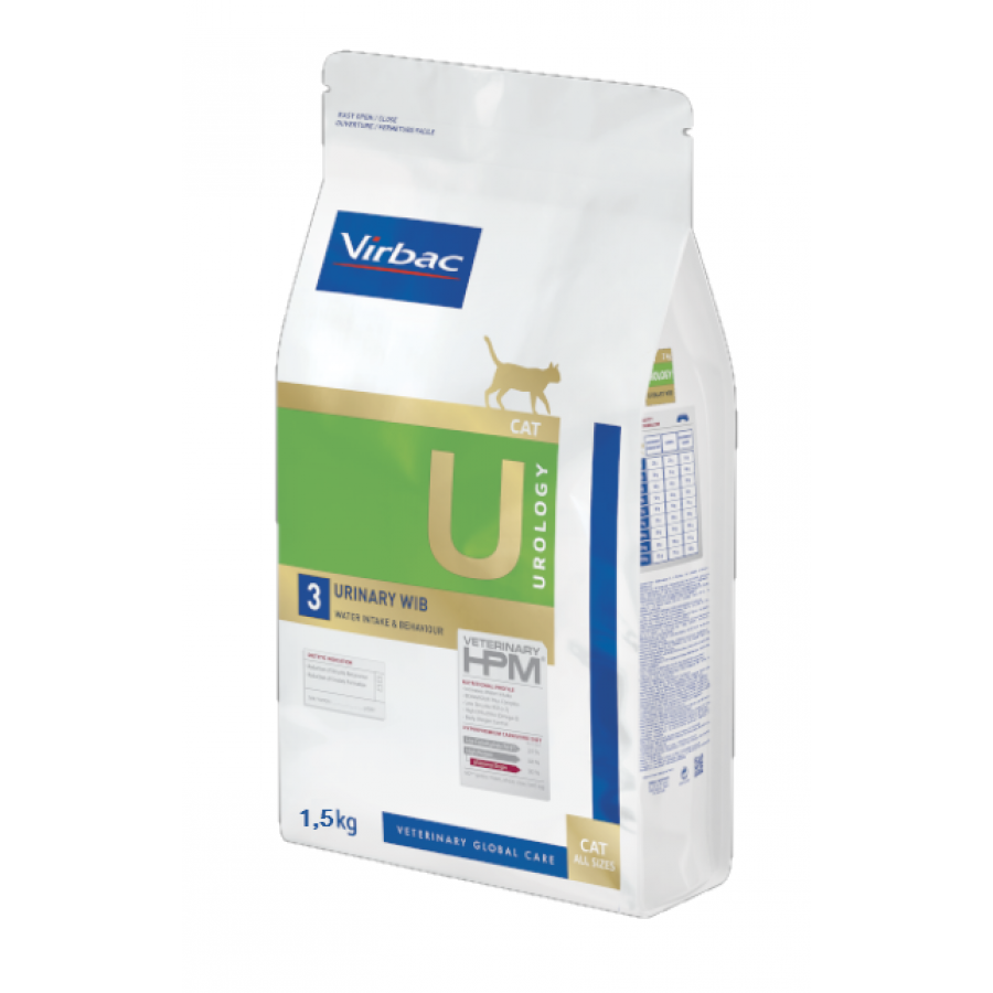 VIRBAC HPM U3 GATO URINARY WIB - 1,5KG VIRBAC HPM U3 GATO URINARY WIB - 1,5KG