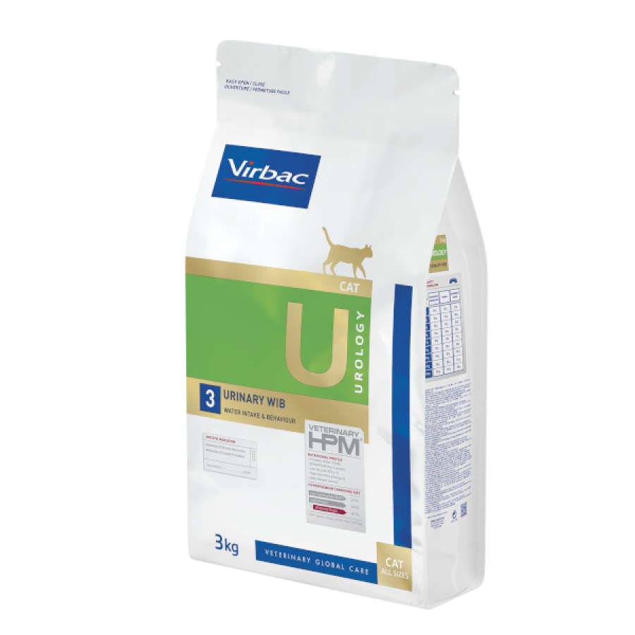 VIRBAC HPM U3 GATO URINARY WIB - 3KG VIRBAC HPM U3 GATO URINARY WIB - 3KG