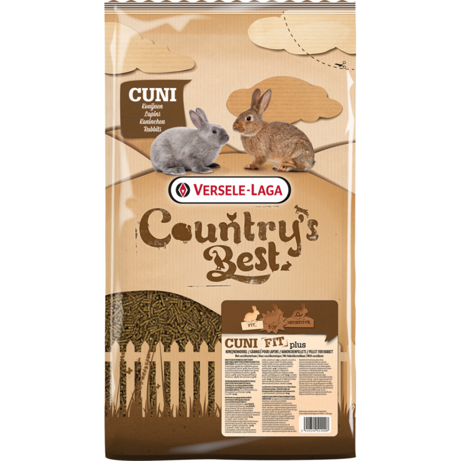 VERSELE LAGA COUNTRY´S BEST CUNI FIT PLUS - 20KG