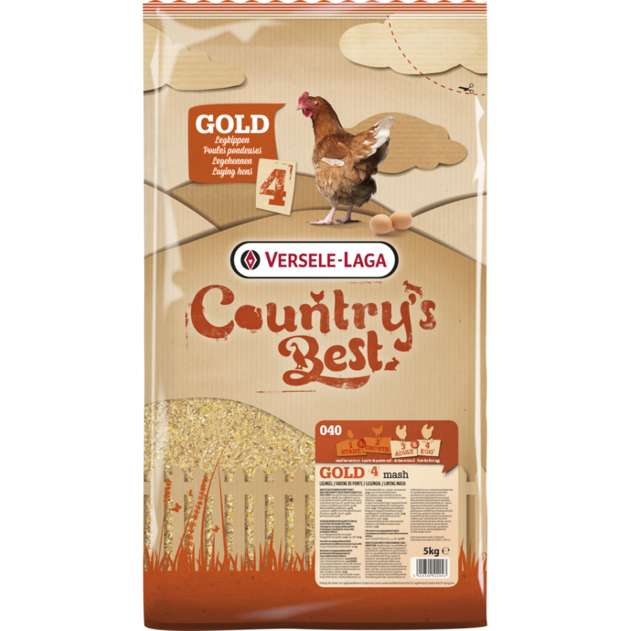 VERSELE LAGA COUNTRY´S BEST GOLD 4 MASH - 20KG VERSELE LAGA COUNTRY´S BEST GOLD 4 MASH - 20KG