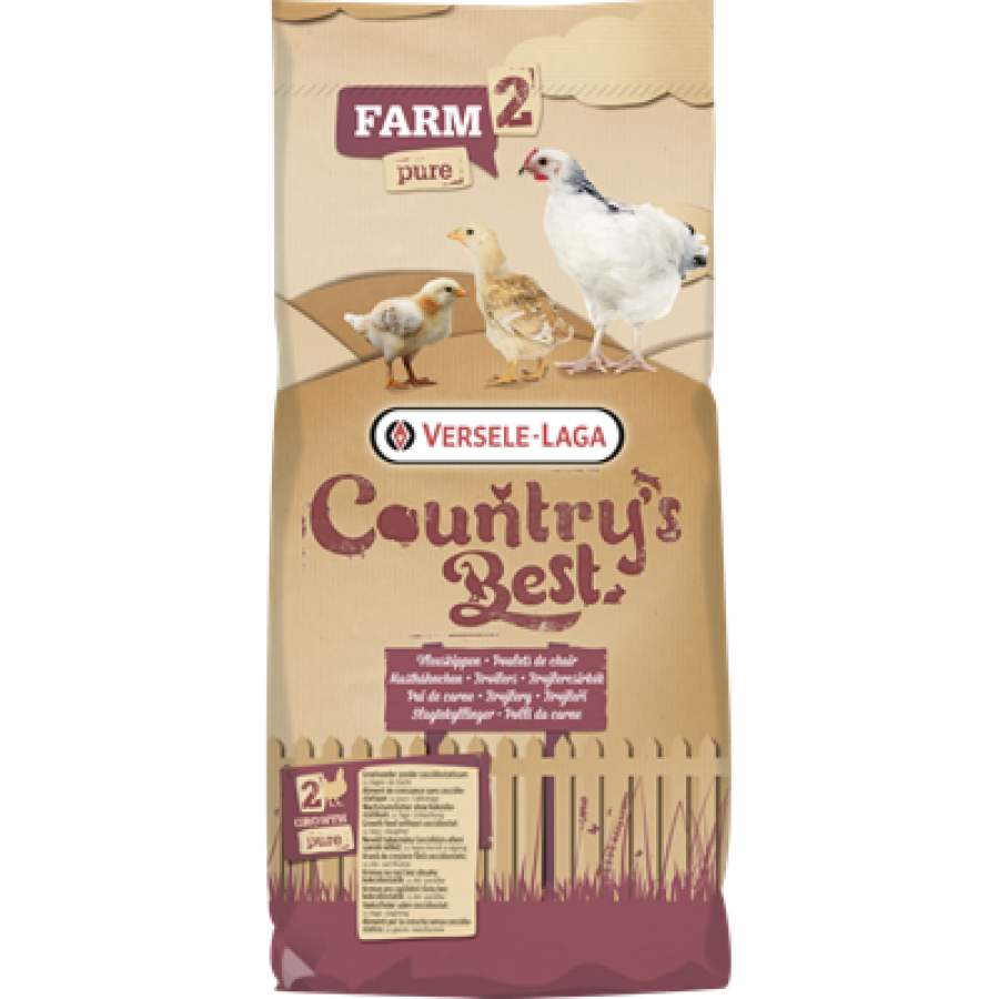 VERSELE LAGA COUNTRY´S BEST FARM 2 PURE PELLET - 20KG VERSELE LAGA COUNTRY´S BEST FARM 2 PURE PELLET - 20KG