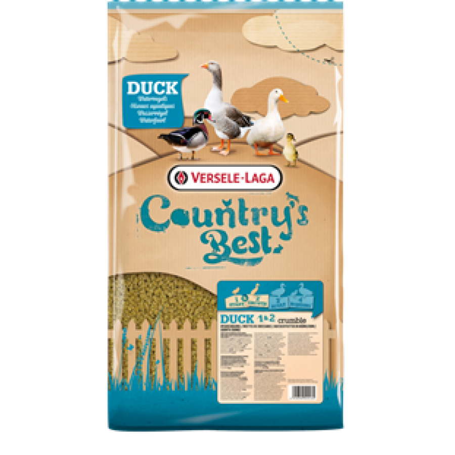 VERSELE LAGA COUTRY´S BEST DUCK 1&2 CRUMBLE - 5 KG VERSELE LAGA COUTRY´S BEST DUCK 1&2 CRUMBLE - 5 KG