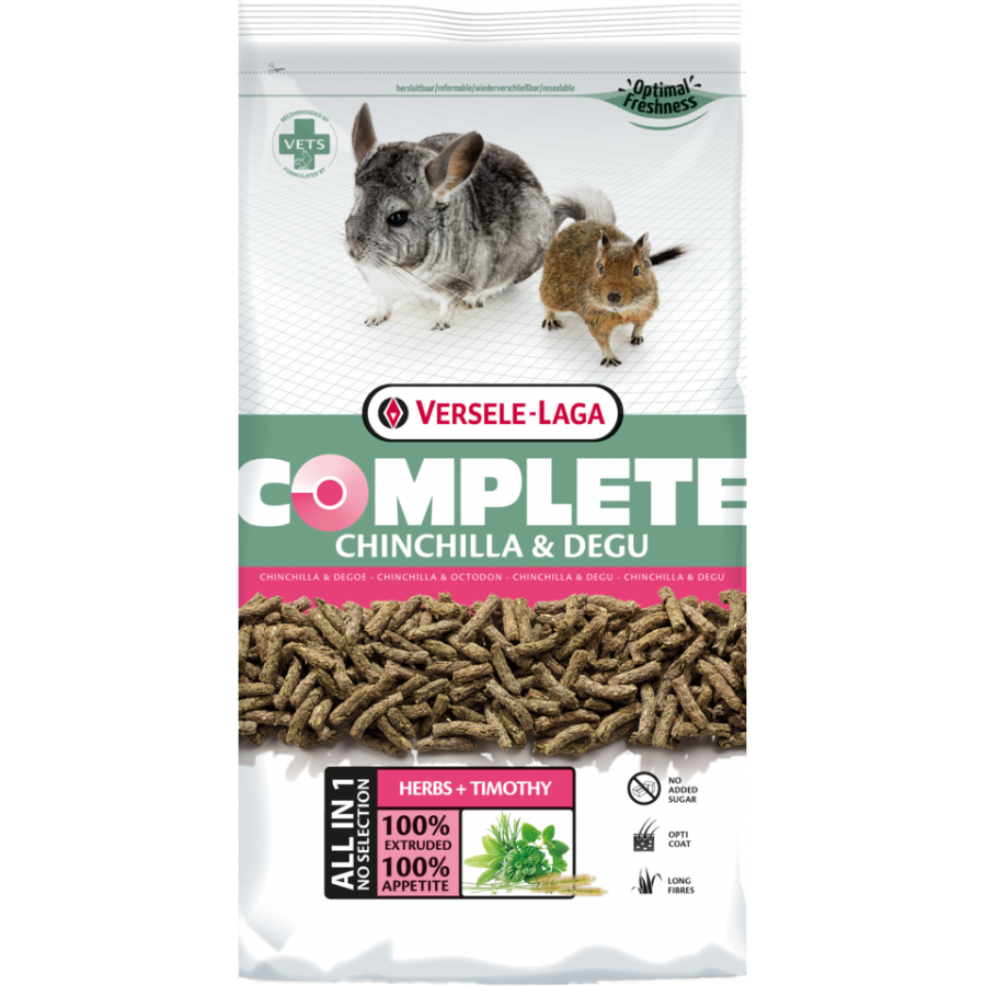 PRESTIGE CHINCHILA & DEGU COMPLETE ADULT - 8 KG PRESTIGE CHINCHILA & DEGU COMPLETE ADULT - 8 KG
