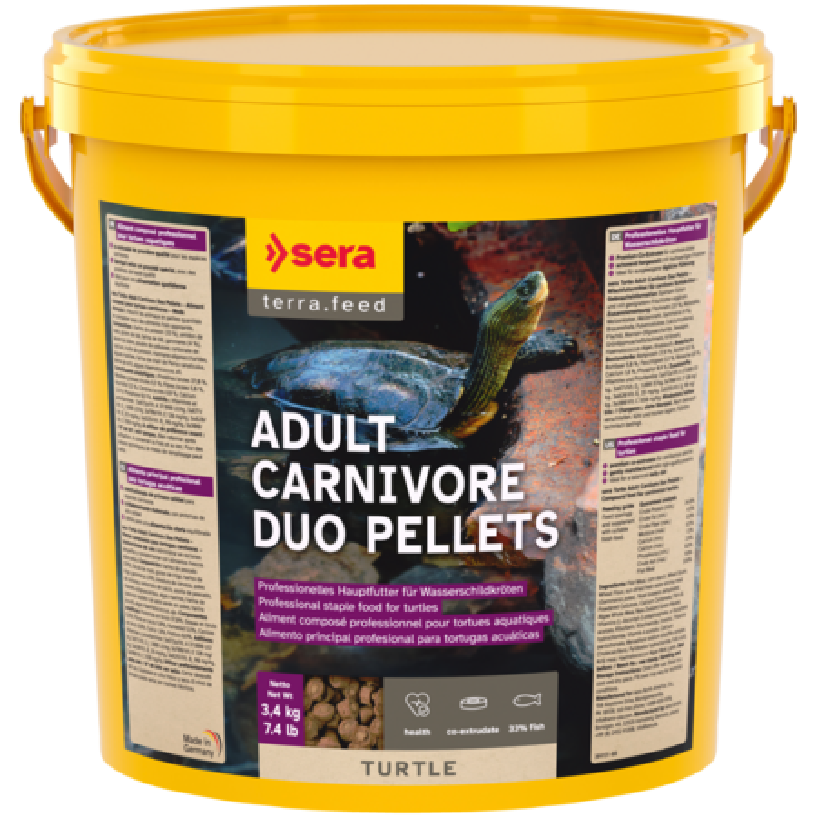 SERA TURTLE ADULT CARNIVOR DUO - 10000 ML SERA TURTLE ADULT CARNIVOR DUO - 10000 ML