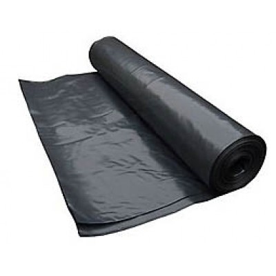MANGA PLASTICO PRETO  4 METROS LARGURA  - METRO LINEAR